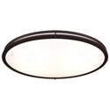 Solero Oval Outdoor (Damp) Flush Mount Ceiling Light by Access