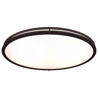 Solero Oval Outdoor (Damp) Flush Mount Ceiling Light by Access