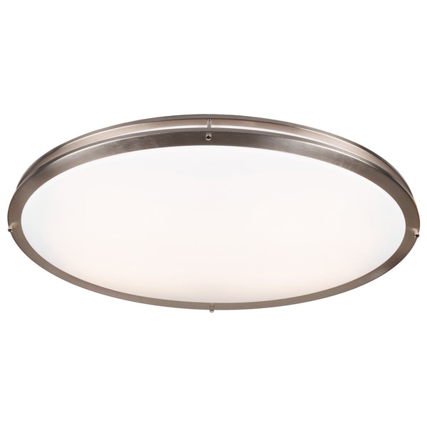 Solero Oval Outdoor (Damp) Flush Mount Ceiling Light by Access