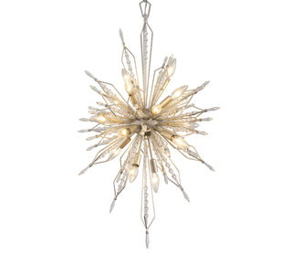 Buy gold-dust-with-premium-crystal-glass Orbital Pendant by Varaluz