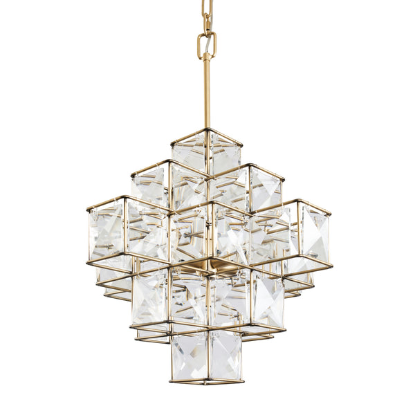 Cubic Chandelier by Varaluz