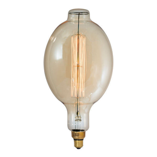 Light Bulb from the Nostalgic Collection in Antique Finish by Bulbrite