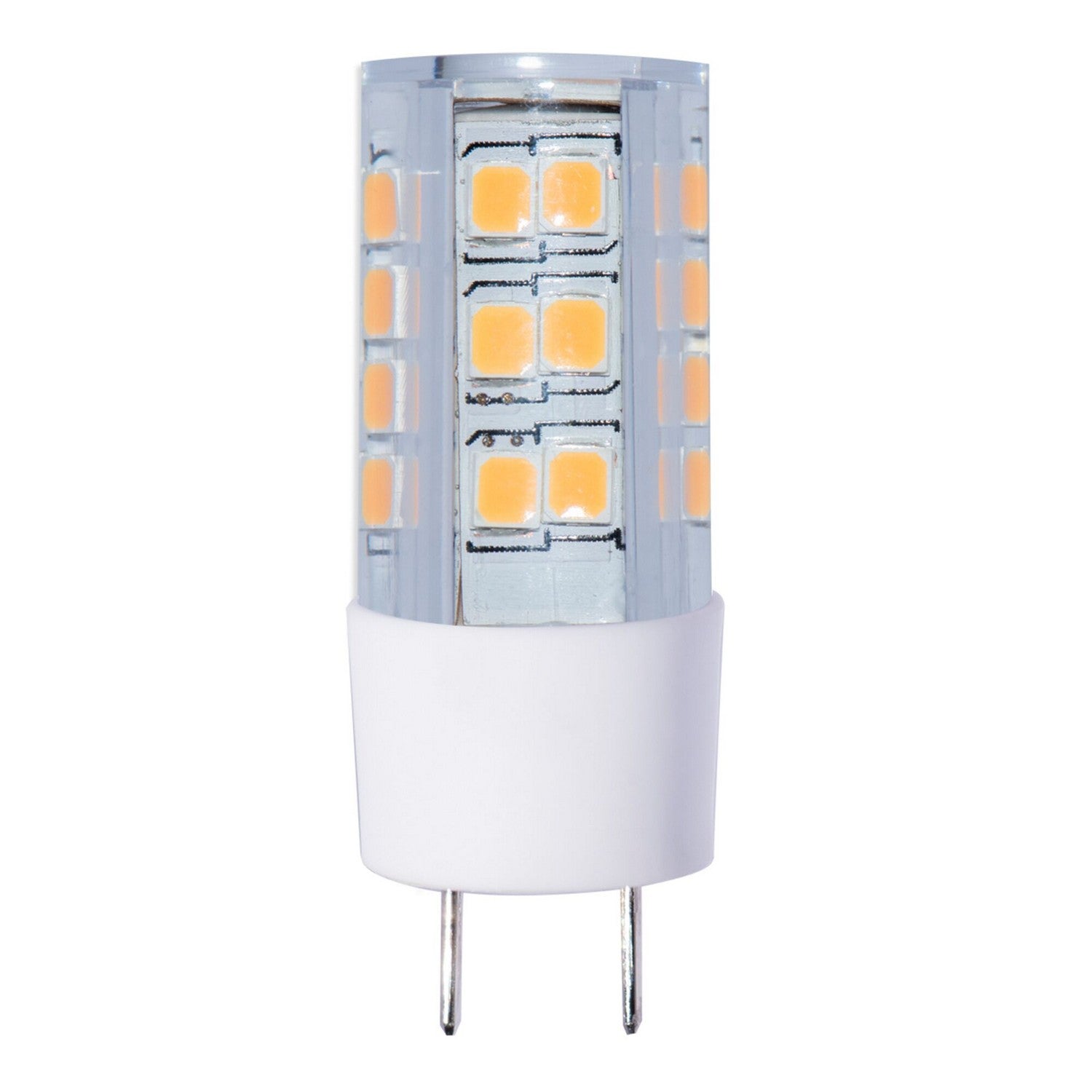 Tubular 4 Watt GY8 T6 120V Indoor LED 2700k Light Bulb by Bulbrite – Finish: Clear – CRI: 80 – Beam Spread: 4.50 – Bulbrite-770588