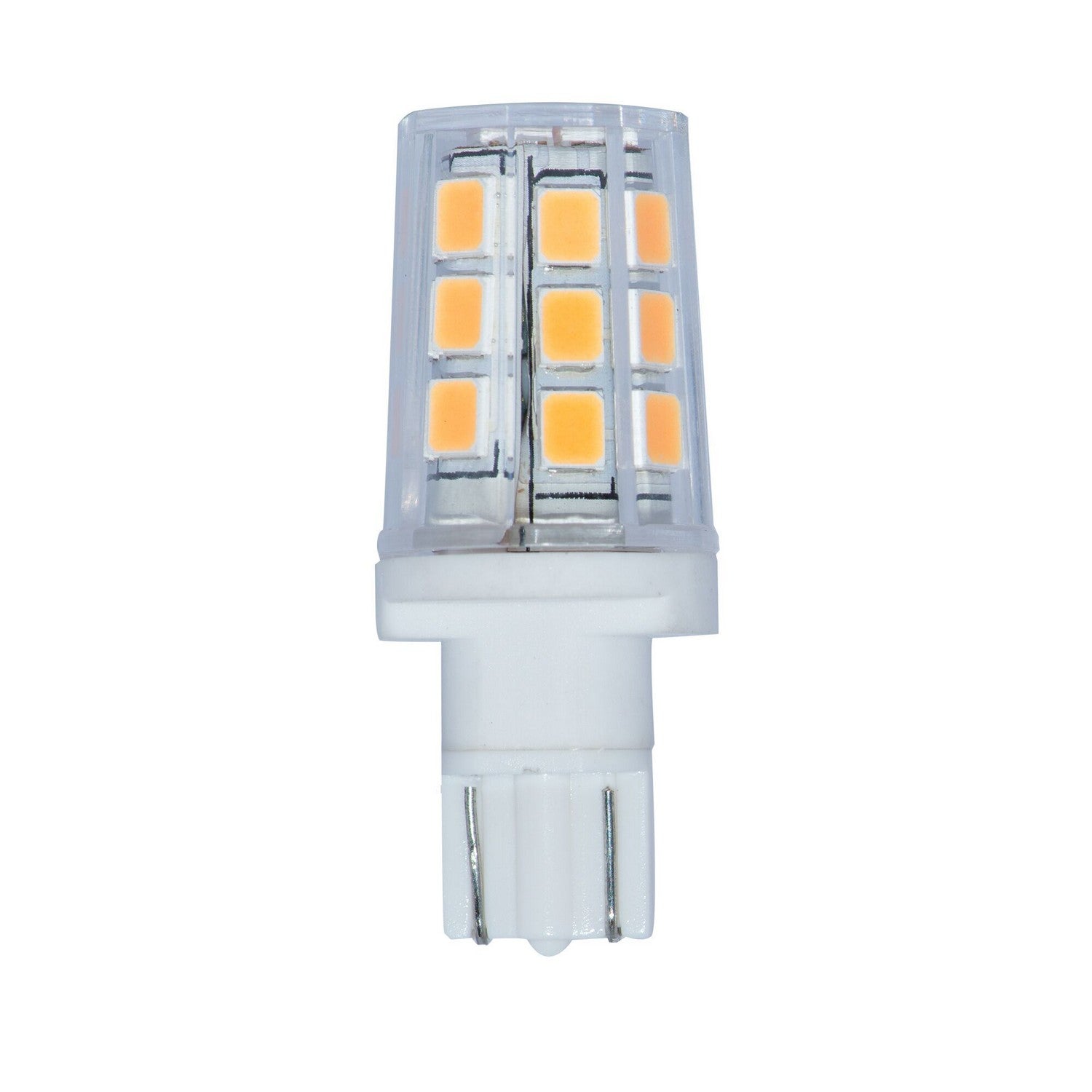 Tubular 2 Watt WEDGE T5 12V Indoor LED 2700k Light Bulb by Bulbrite – Finish: Clear – CRI: 80 – Beam Spread: 2.50 – Bulbrite-770594