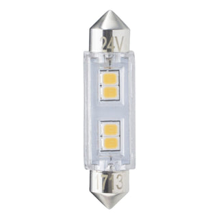 Tubular 0 Watt FESTOON T3 12V IndoorLED 3000k Light Bulb by Bulbrite