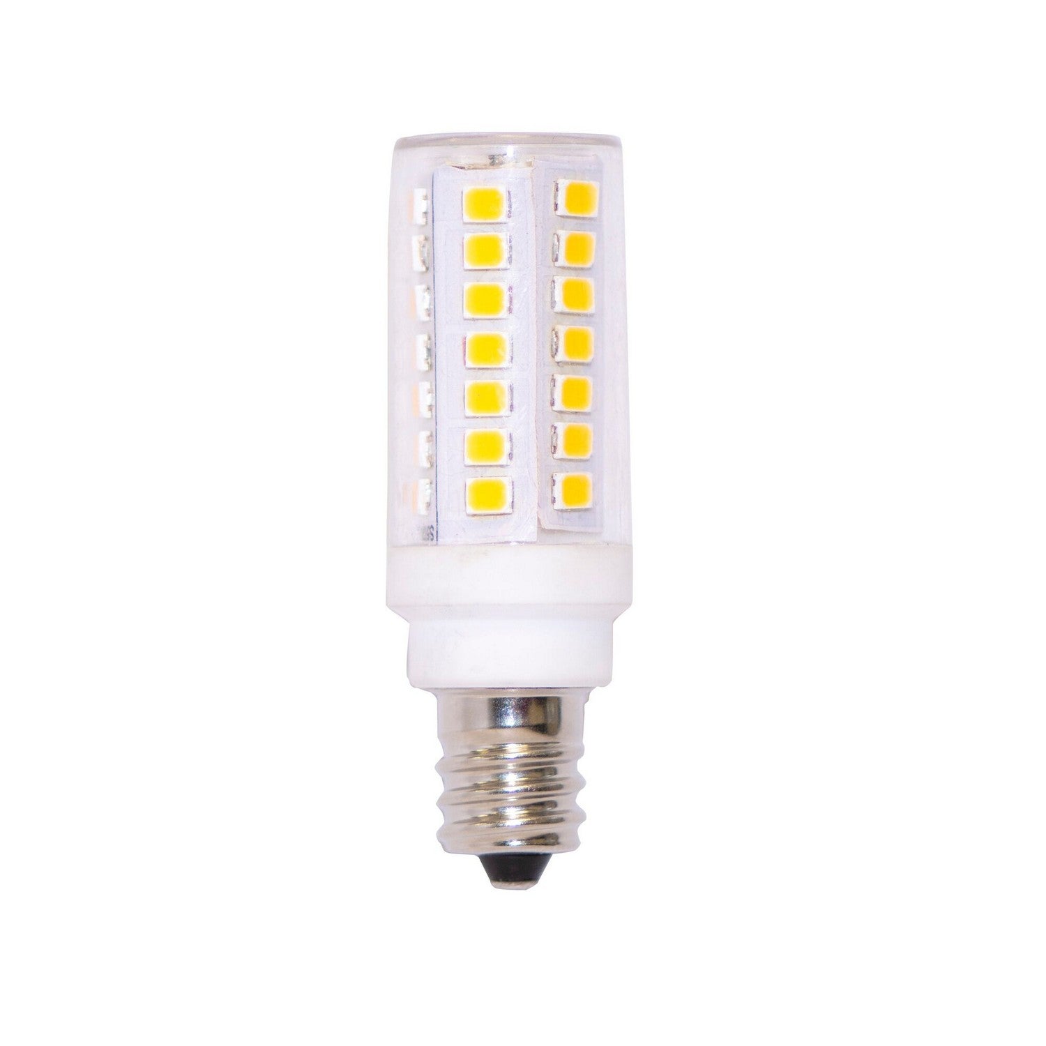 Tubular 5 Watt E11 T6 120V Indoor LED 3000k Light Bulb by Bulbrite – Finish: Clear – CRI: 80 – Beam Spread: 5.00 – Bulbrite-770630