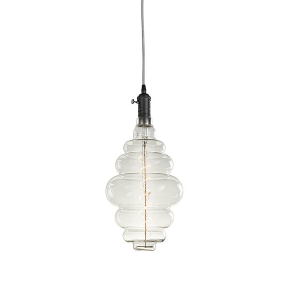 Light Bulb from the Filaments: Collection in Clear Finish by Bulbrite