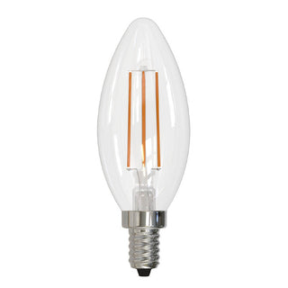 Light Bulb from the Filaments: Collection in Clear Finish by Bulbrite