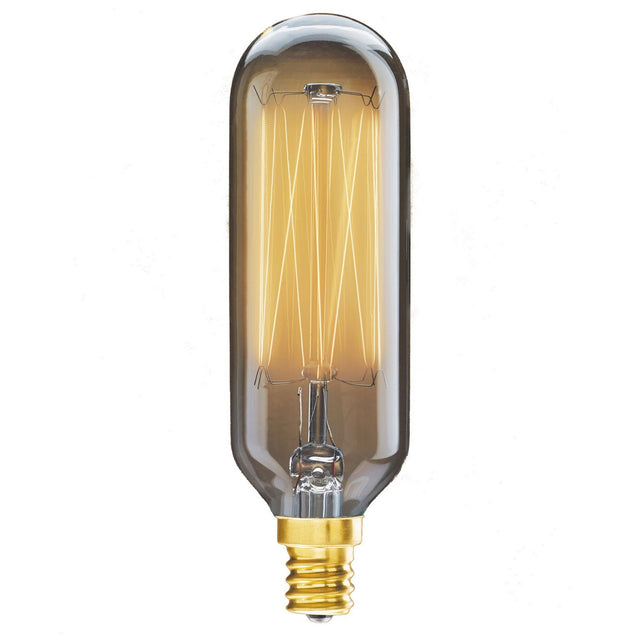 Tubular E12 T8 120.00V Incandescent Light Bulb by Bulbrite