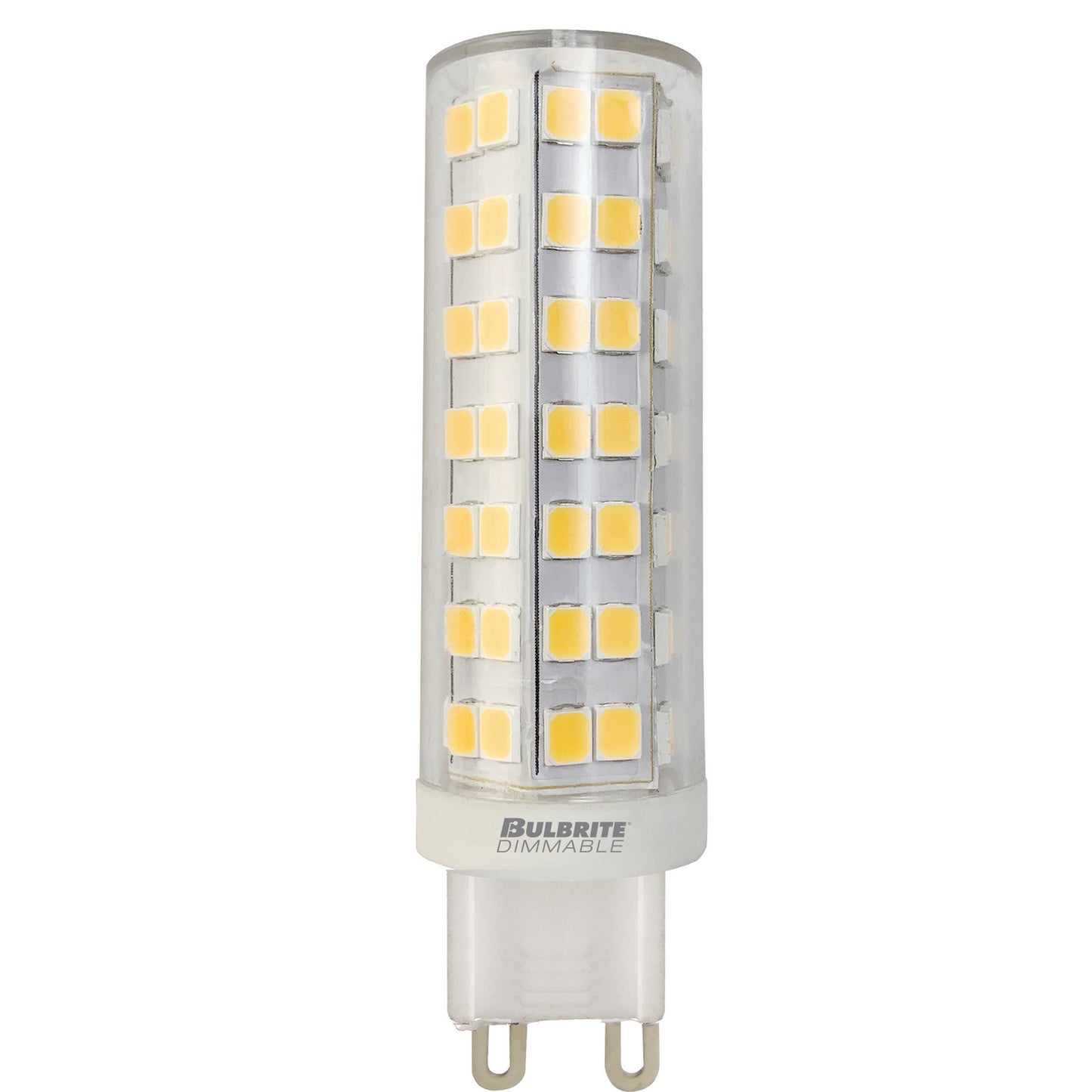 Tubular 6 Watt G9 T6 120V Indoor LED 2700k Light Bulb by Bulbrite – Finish: Clear – CRI: 80 – Beam Spread: 360.00 – Bulbrite-770644
