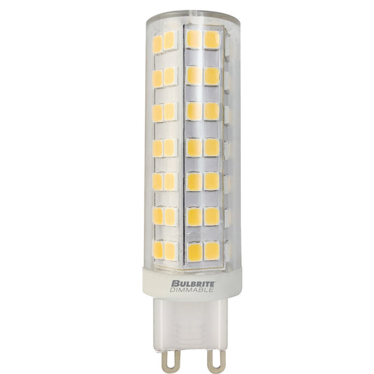 Tubular 6 Watt G9 T6 120V Indoor LED 2700k Light Bulb by Bulbrite – Finish: Clear – CRI: 80 – Beam Spread: 360.00 – Bulbrite-770644