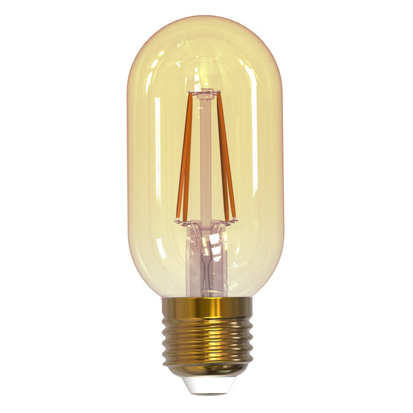 Tubular 4 Watt E26 T14 120V IndoorLED 2100k Light Bulb by Bulbrite