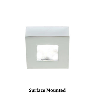 Buy chrome-and-white-shade Led Button Light Button Light by W.A.C. Lighting