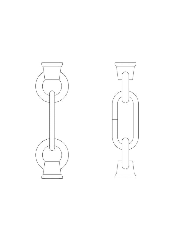 Replacement Chain  Link and Loop Accents by Generation Lighting