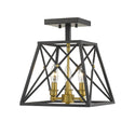 Trestle Semi Flush Mount Light by Z-Lite