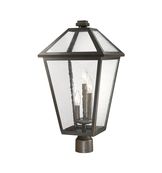 Talbot Outdoor (Wet) Post Lantern by Z-Lite