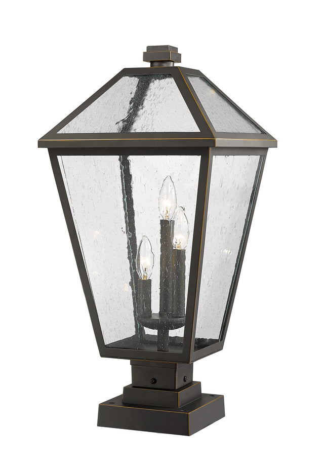 Talbot Outdoor (Wet) Pier Mounted Fixture by Z-Lite