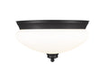 Amon Outdoor (Damp) Flush Mount Ceiling Light by Z-Lite
