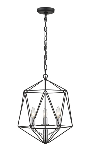 Geo Outdoor (Damp) Chandelier by Z-Lite
