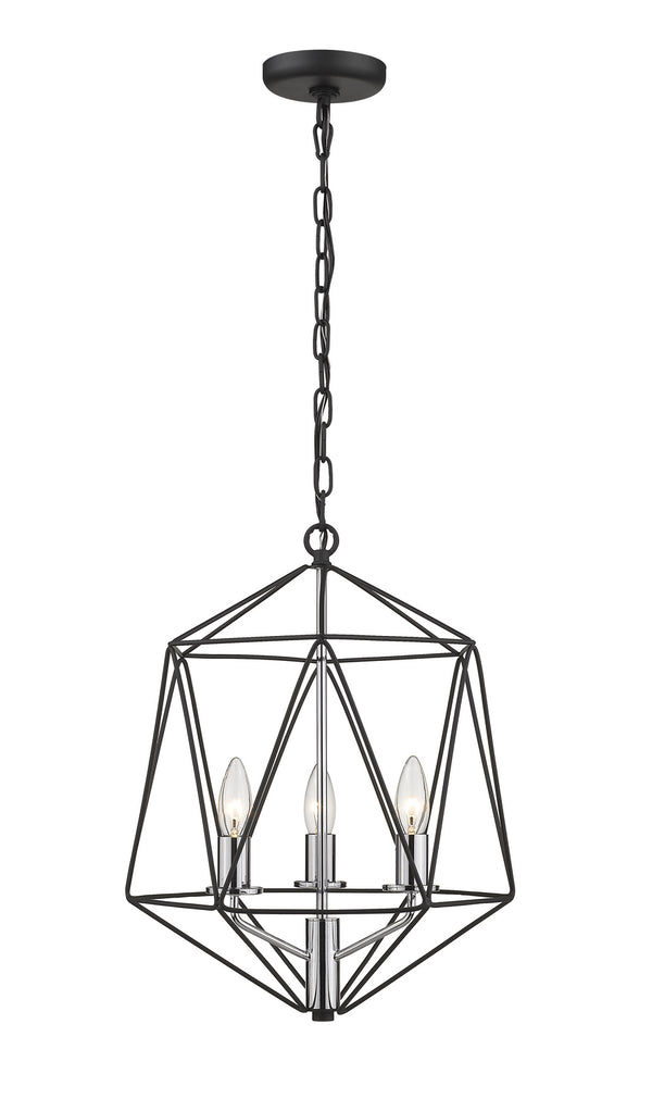 Geo Outdoor (Damp) Chandelier by Z-Lite