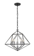 Geo Outdoor (Damp) Chandelier by Z-Lite