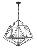 Geo Outdoor (Damp) Chandelier by Z-Lite