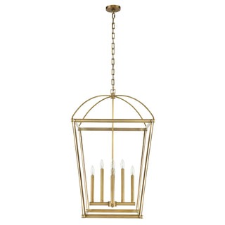 Buy vintage-brass Manor Pendant by Alora