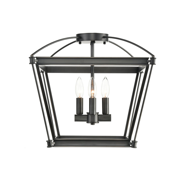 Manor Semi-Flush Mount Ceiling Light by Alora
