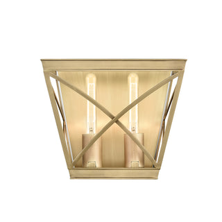 Buy vintage-brass Lattice Vanity by Alora