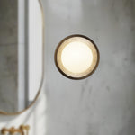 Alonso LED Wall and Vanity Light - room setting, Urban Bronze [Alora-WV320108UB|CUSTOM|3]