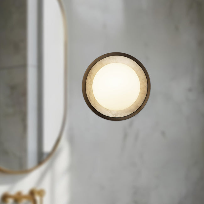 Alonso LED Wall and Vanity Light - room setting, Urban Bronze [Alora-WV320108UB|CUSTOM|3]