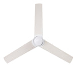 Modern Fan Co Ambit DC 56" Ceiling Fan - Damp Rated - view from below (AMB-MW-56-WW-NL-UNDER.jpg) [Modern Fan Co-AMB-MW-56-MW-NL-WC|CUSTOM|4]