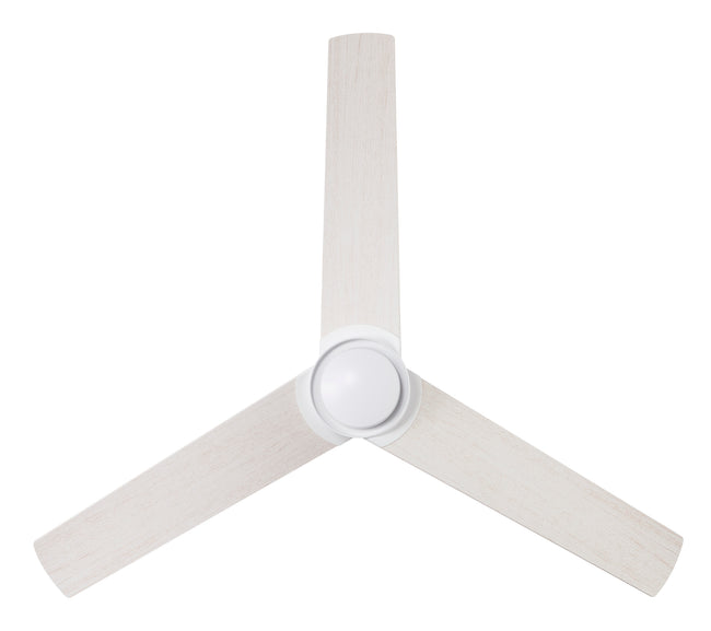 Modern Fan Co Ambit DC 56" Ceiling Fan - Damp Rated - view from below (AMB-MW-56-WW-NL-UNDER.jpg) [Modern Fan Co-AMB-MW-56-MW-NL-WC|CUSTOM|4]