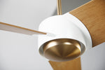 Modern Fan Co Ambit DC 56" Ceiling Fan - Damp Rated - photo (AMB-SBMW-56-MP-NL-1155-M-RE.jpg) [Modern Fan Co-AMB-MW-56-MW-NL-WC|CUSTOM|11]