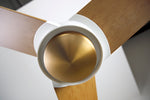 Modern Fan Co Ambit DC 56" Ceiling Fan - Damp Rated - photo (AMB-SBMW-56-MP-NL-1173-M.jpg) [Modern Fan Co-AMB-MW-56-MW-NL-WC|CUSTOM|13]