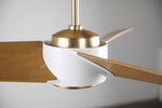 Modern Fan Co Ambit DC 56" Ceiling Fan - Damp Rated - photo (AMB-SBMW-56-MP-NL-1186-M-RE.jpg) [Modern Fan Co-AMB-MW-56-MW-NL-WC|CUSTOM|12]