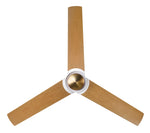 Modern Fan Co Ambit DC 56" Ceiling Fan - Damp Rated - view from below (AMB-SBMW-56-MP-NL-UNDER.jpg) [Modern Fan Co-AMB-MW-56-MW-NL-WC|CUSTOM|14]