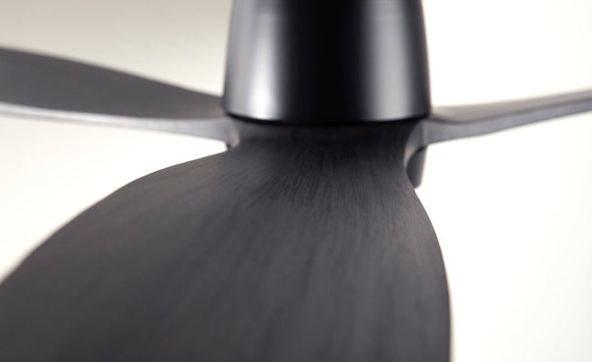 Modern Fan Co Arbor DC 54" Flush Mount Ceiling Fan - Damp Rated - photo (ARB-FM-DB-EB-0708.jpg) [Modern Fan Co-ARB-FM-GW-54-EB-NL-WC|CUSTOM|8]