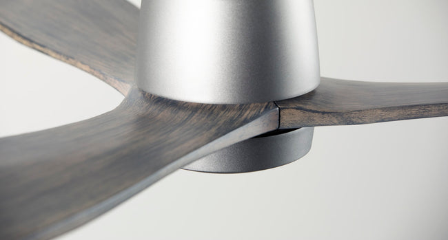 Modern Fan Co Arbor DC 54" Flush Mount Ceiling Fan - Damp Rated - photo (ARB-FM-GT-GY-0634.jpg) [Modern Fan Co-ARB-FM-GW-54-EB-NL-WC|CUSTOM|7]