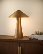 Blair 18" Table Lamp - room setting, Vintage Brass [Alora-TL303418VB|CUSTOM|1]