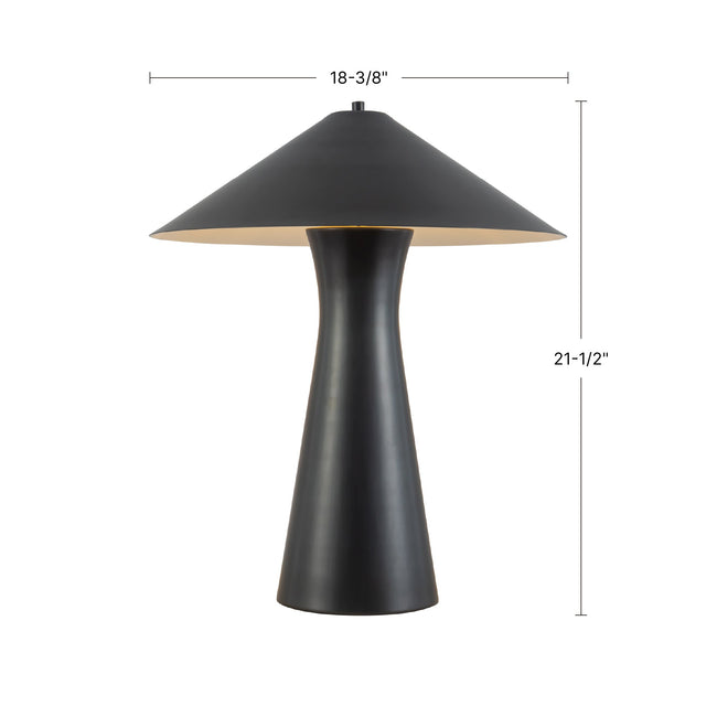 Blair 18" Table Lamp - dimension drawing [Alora-TL303418UB|CUSTOM|1]