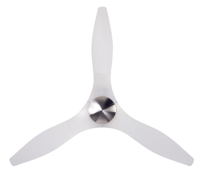 Modern Fan Co IC/Brisa DC 56" Ceiling Fan - Damp Rated - view from below (BRI-BNTL-56-NL-UNDER.jpg) [Modern Fan Co-BRI-MW-56-NL-WC|CUSTOM|6]