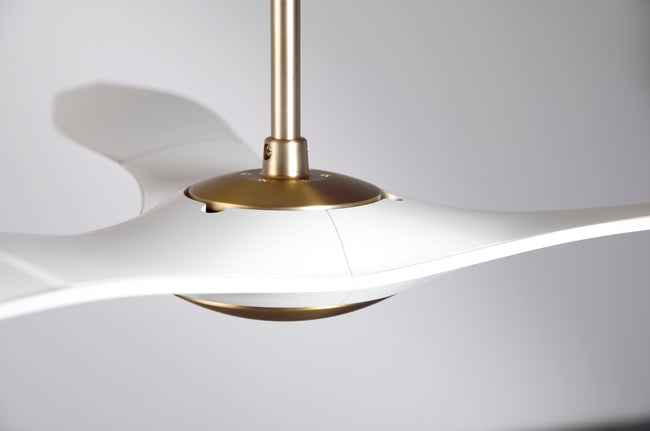 Modern Fan Co IC/Brisa DC 56" Ceiling Fan - Damp Rated - photo (BRI-SBMW-56-NL-1006-M.jpg) [Modern Fan Co-BRI-MW-56-NL-WC|CUSTOM|12]