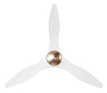 Modern Fan Co IC/Brisa DC 56" Ceiling Fan - Damp Rated - view from below (BRI-SBMW-56-NL-UNDER.jpg) [Modern Fan Co-BRI-MW-56-NL-WC|CUSTOM|13]