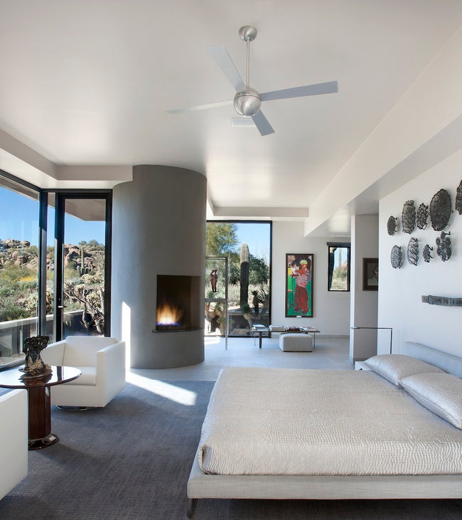 Modern Fan Co Ball 42" Ceiling Fan - Damp Rated - photo (Ball_287.jpg) [Modern Fan Co-BAL-GW-42-WH-NL-001|CUSTOM|12]