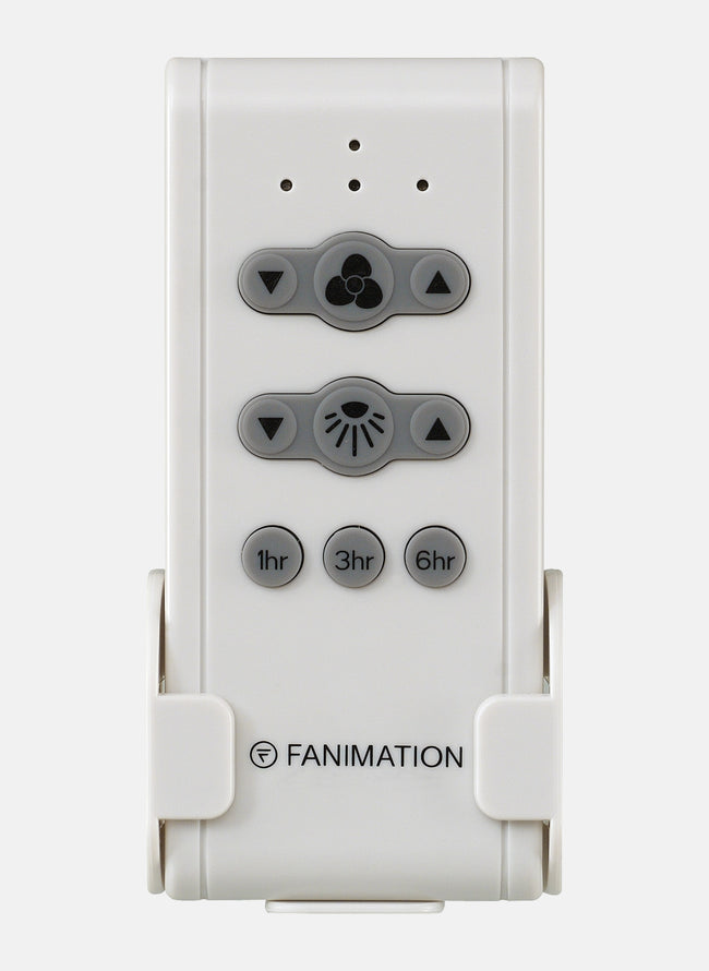 Fanimation CR500 Remote with Receiver Non-Reversing - Fan Speed - WH: product photo [Fanimation-CR500|CUSTOM|1]
