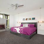 Modern Fan Co Cirrus DC 50" Flush Mount Ceiling Fan - Damp Rated - photo (Cirrus_Flush_172.jpg) [Modern Fan Co-CIR-FM-GW-50-WH-NL-WC|CUSTOM|10]
