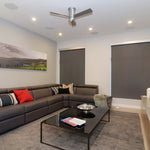 Modern Fan Co Cirrus DC 50" Flush Mount Ceiling Fan - Damp Rated - photo (Cirrus_Flush_263.jpg) [Modern Fan Co-CIR-FM-GW-50-WH-NL-WC|CUSTOM|11]