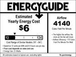 Modern Fan Co IC/Air2 DC 56" Ceiling Fan - Damp Rated - EnergyGuide label (EGL_ICAir2_56.jpg) [Modern Fan Co-IC2-GW-56-WH-NL-WC|CUSTOM|8]
