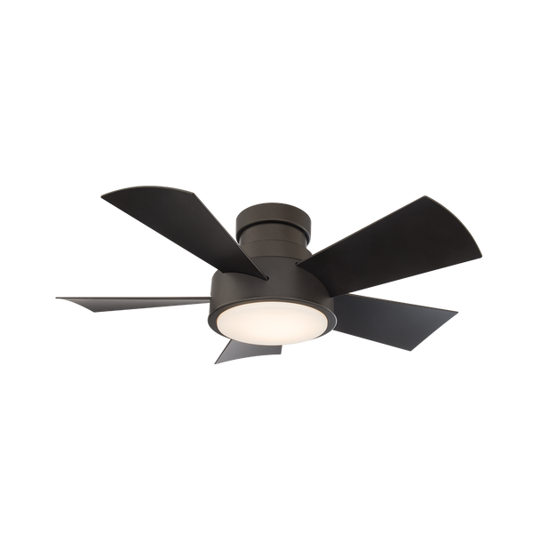 5-blade Vox Flush Ceiling Fan by Modern Forms Fans (Wet Rated)